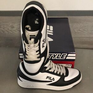 Fila Black and White sneakers